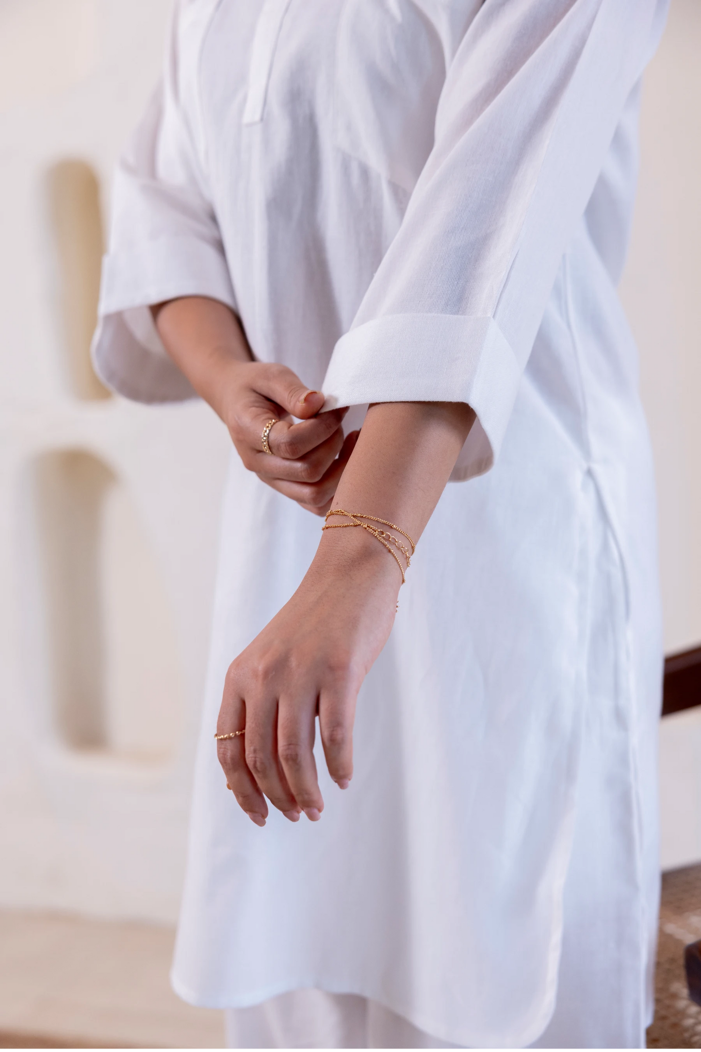 The Everyday Co-Ord in Cloud White