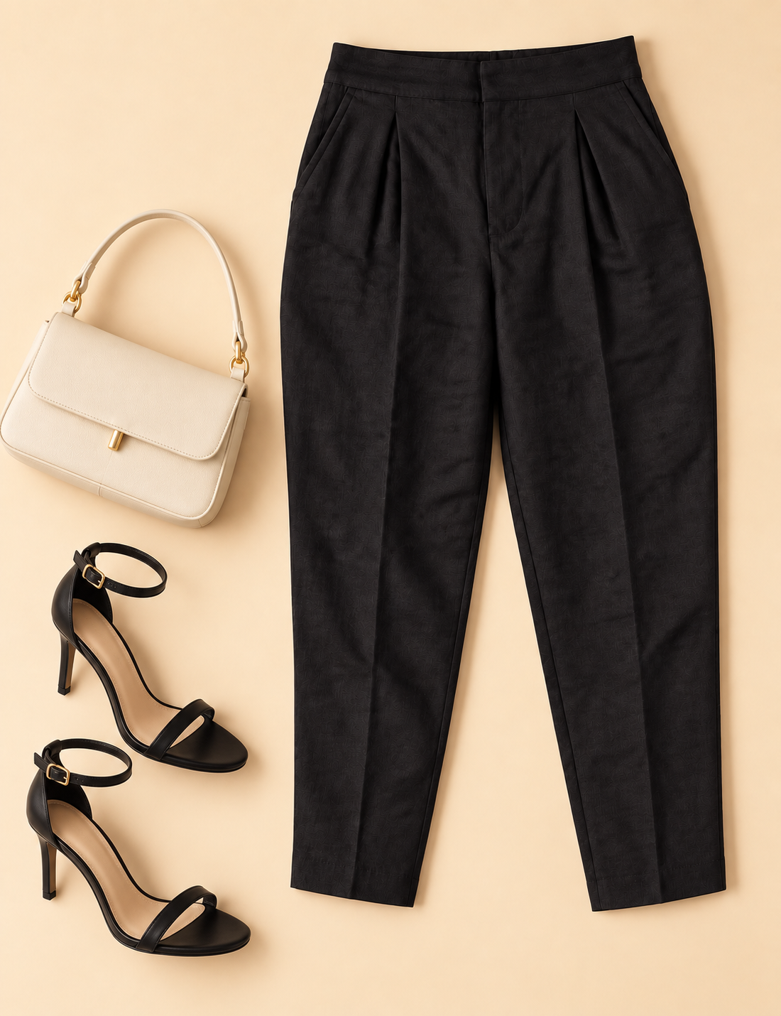 The Everyday Trouser in Midnight Black